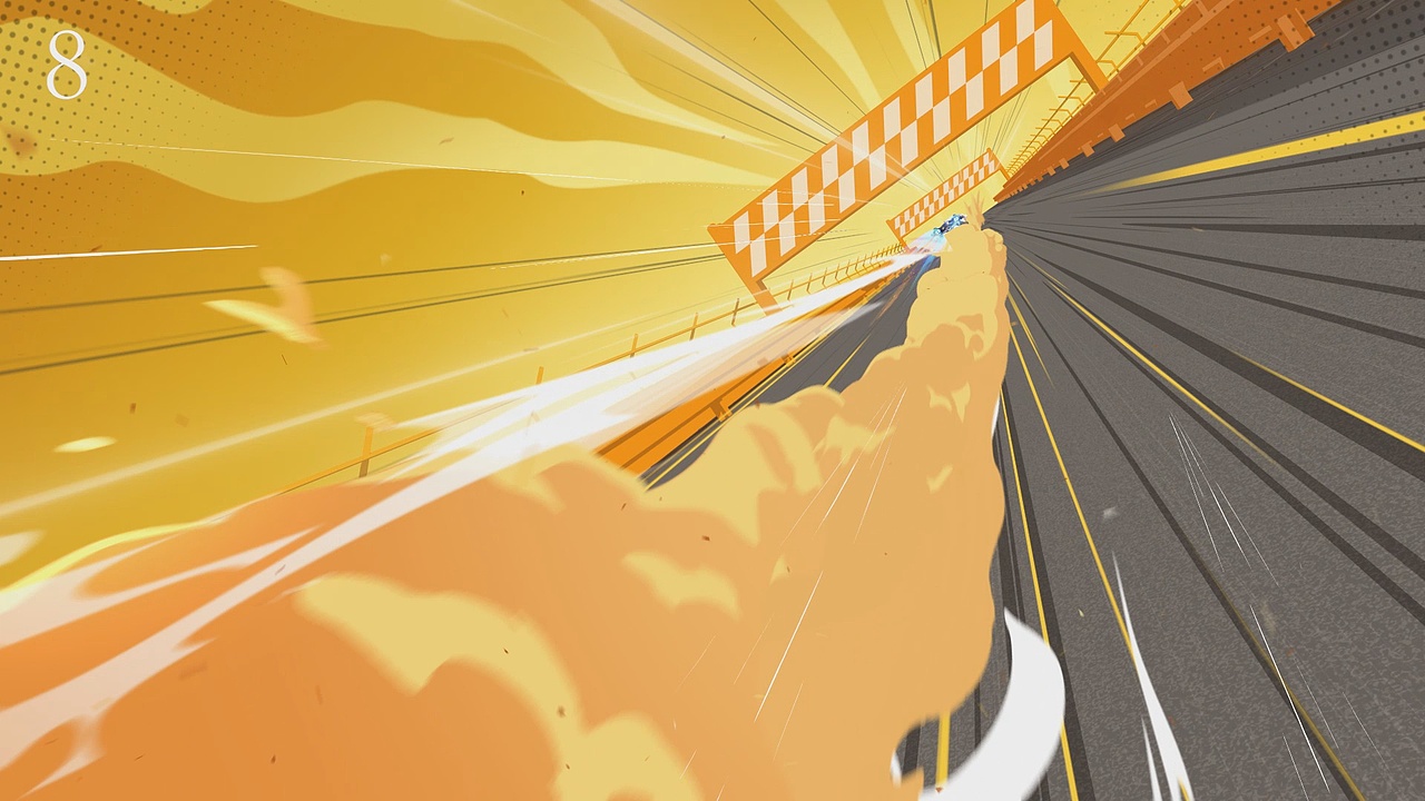 赛车类新车发布CG