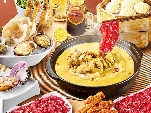 火锅菜品&茶点拍摄