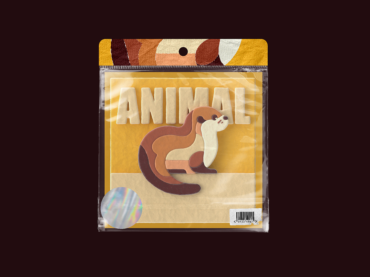 ANIMAL*几何卡通/动物图案/3d卡片
