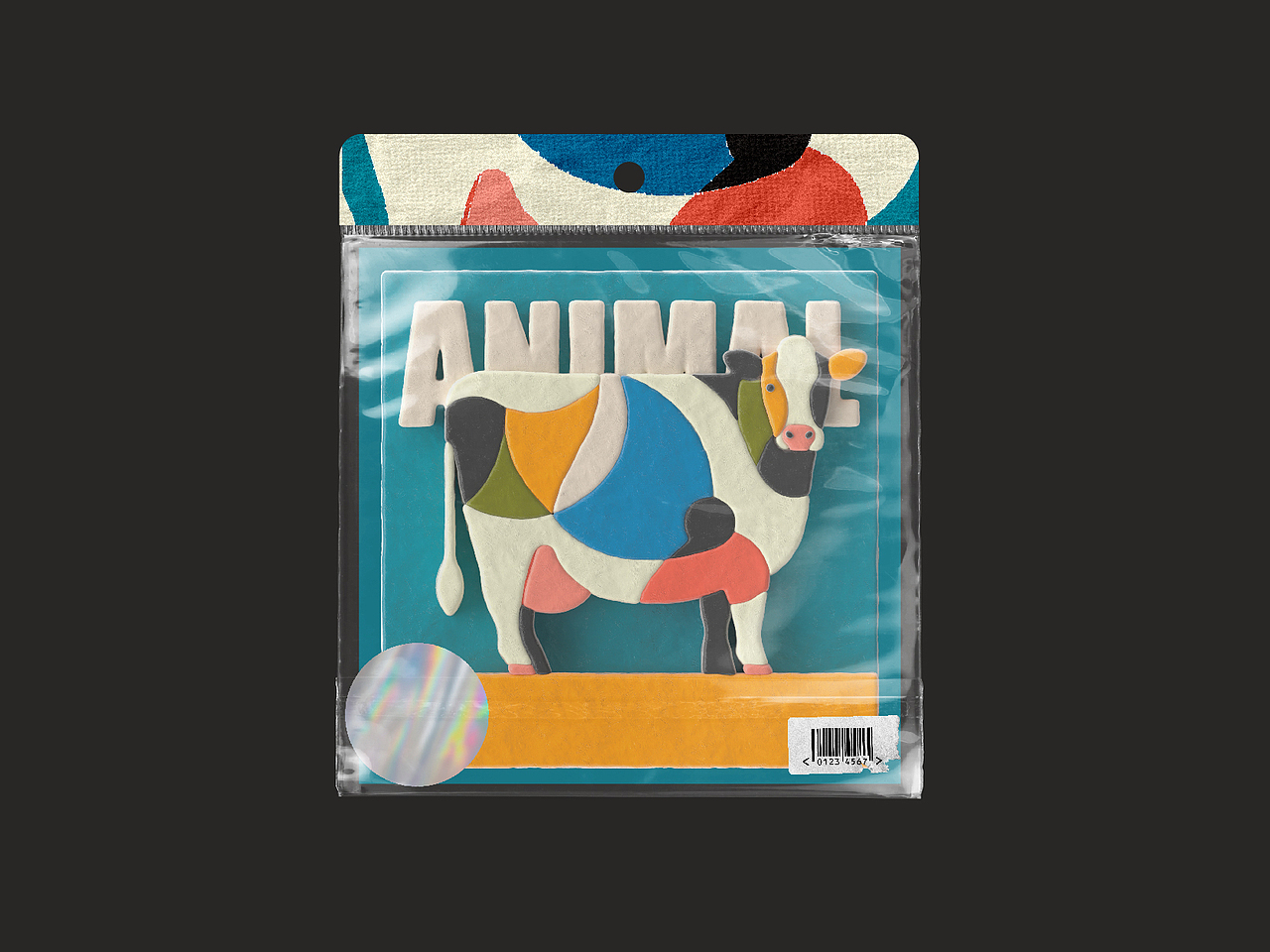 ANIMAL*几何卡通/动物图案/3d卡片