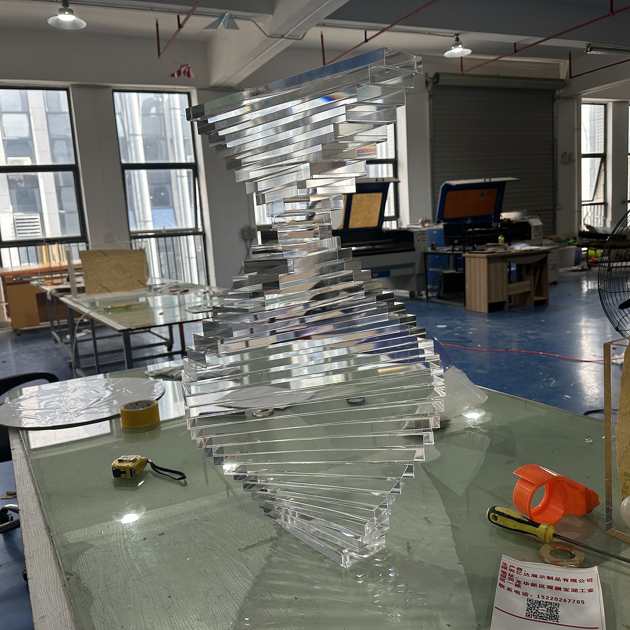 亚克力旋转桌腿~定制咨询18923608308