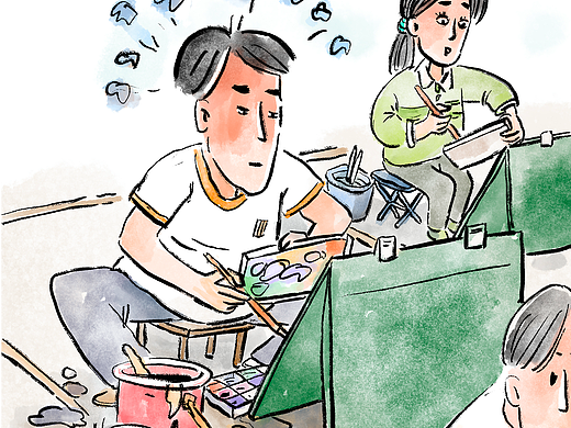 【漫画】那年· 那人· 那事/ 艺考