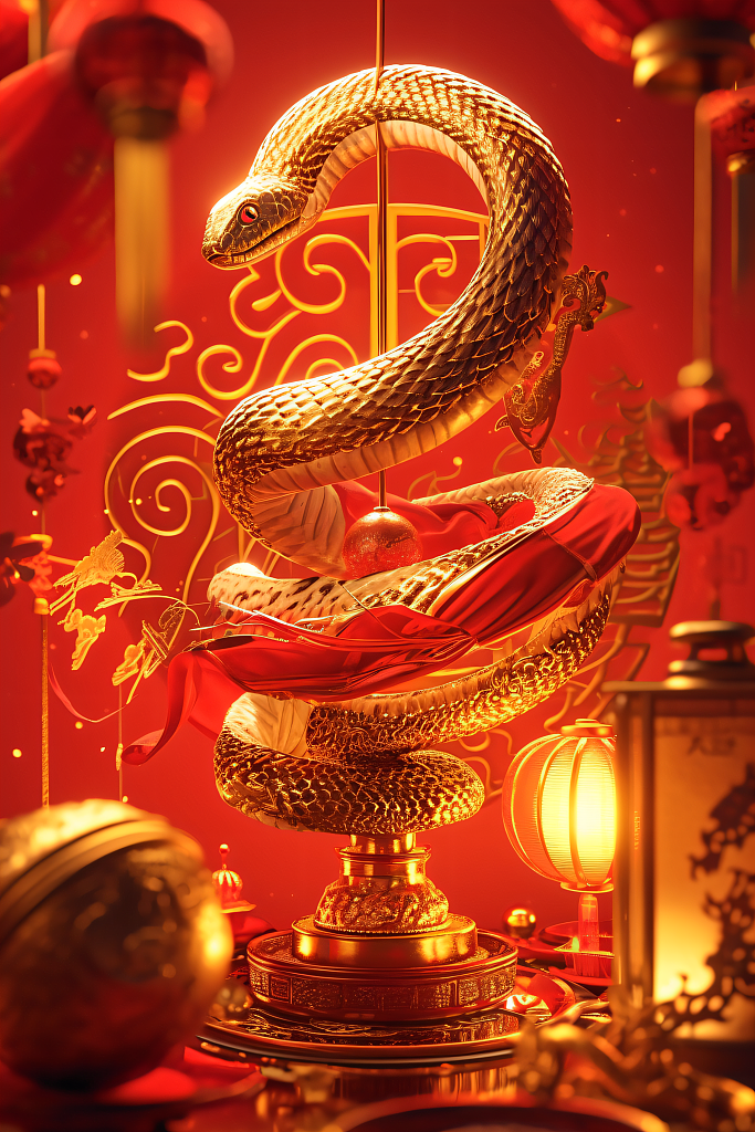 2025蛇年卡通AIGC创作（图ZMzcxMTU0MDgw） - 商业插画 - 站酷设计师设图66原创素材 - 站酷ZCOOL