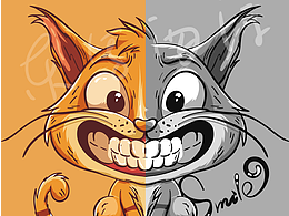 潮流創(chuàng)意涂鴉 smile貓