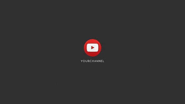 AE模板|简单深色背景动态标志LOGO演绎广告片头