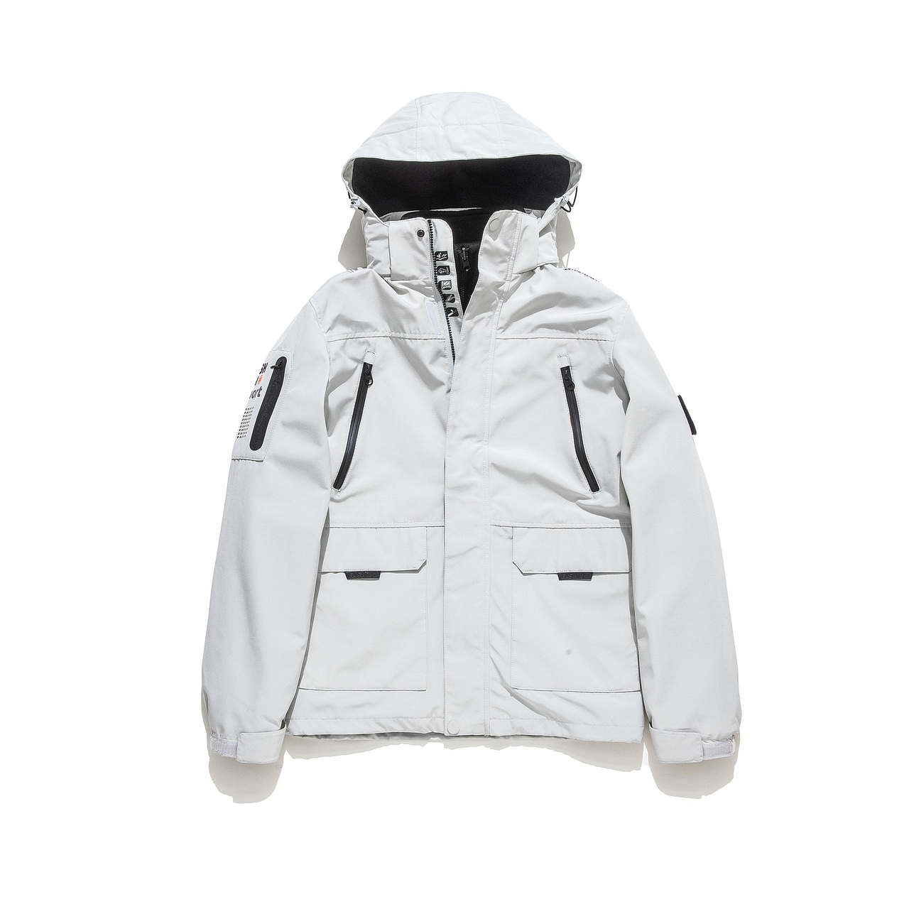 户外冲锋衣防晒服静物创意拍摄