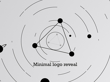 AE模板|简约动态图形动画标志LOGO片头