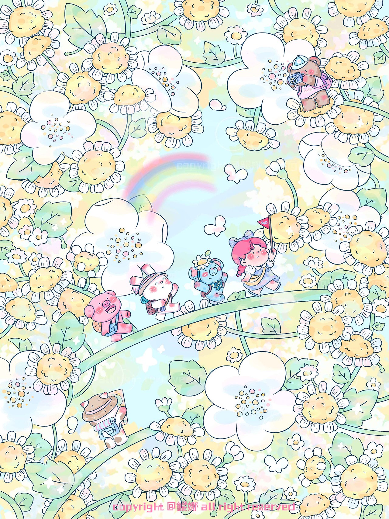 出发去上班啦～