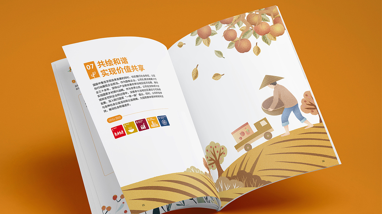 国投中鲁ESG报告/社会责任报告/企业画册（图ZMzcxMjAxMjUy） - 书籍/画册 - 站酷设计师军号嘹亮原创素材 - 站酷ZCOOL