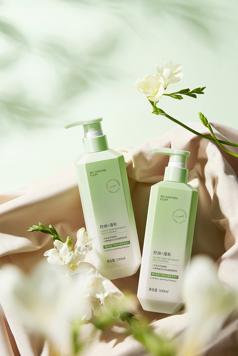 韩方 | 冷萃水光香氛洗发水拍摄（图ZMzcxMjEzNTA4） - 产品摄影 - 站酷设计师摄影师俊熙原创素材 - 站酷ZCOOL