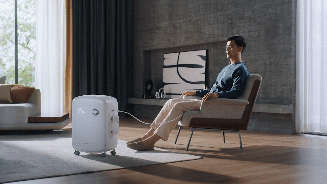 鱼跃医疗制氧机拍摄