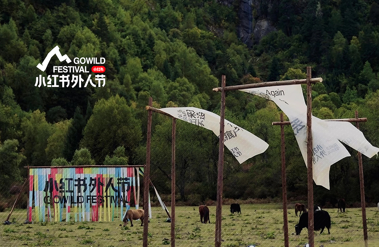 2023小红书外人节「2023 GOWILD FESTIVE」（图ZMzcxMjMxNzgw） - 海报 - 站酷设计师小红书REDesign原创素材 - 站酷ZCOOL