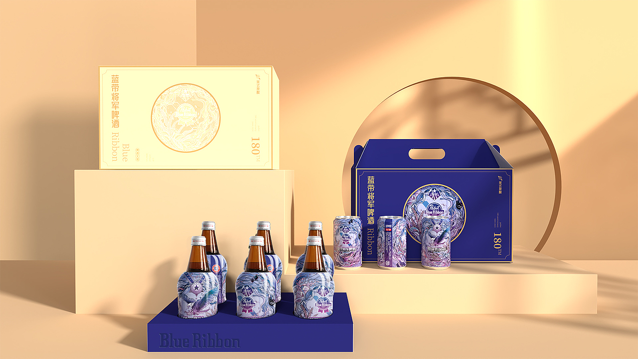 蓝带将军啤酒——勇者无畏