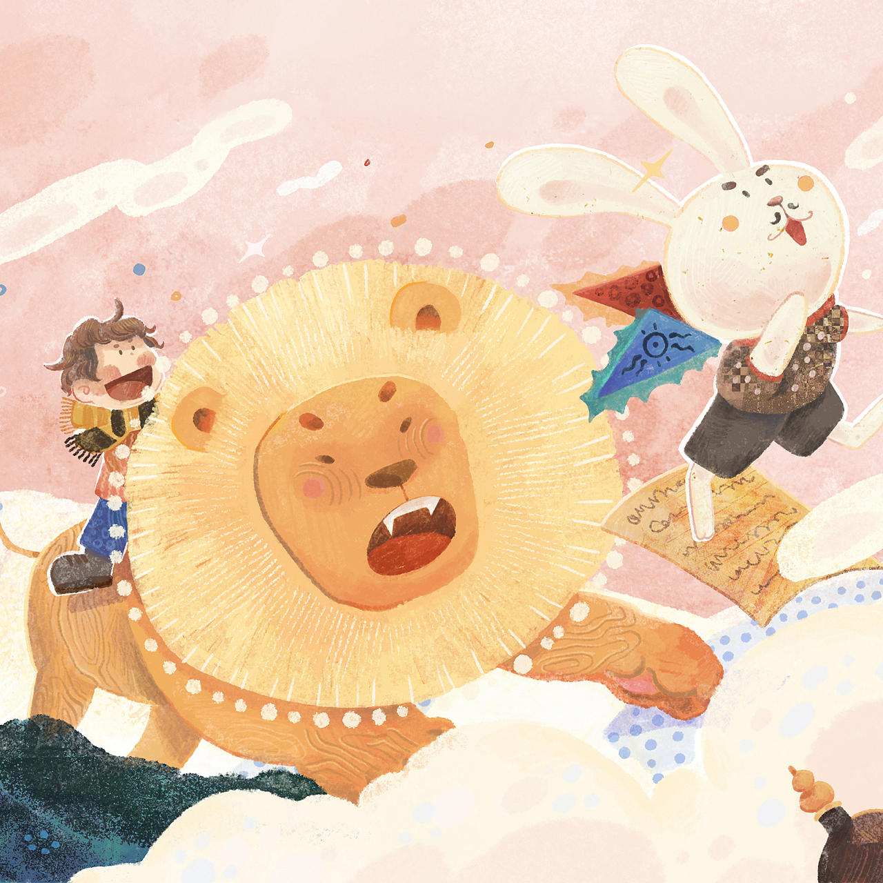 《东方少年》上半年杂志插画配图合集（图ZMzcxMjQ2NjI0） - 儿童插画 - 站酷设计师要一直向前的宛君原创素材 - 站酷ZCOOL
