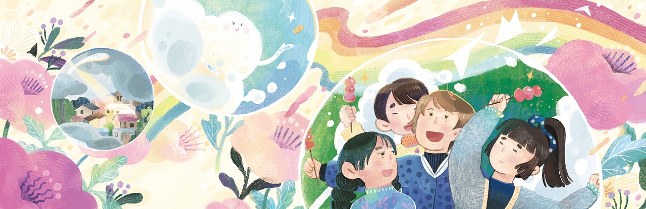 《东方少年》上半年杂志插画配图合集（图ZMzcxMjQ2NjE2） - 儿童插画 - 站酷设计师要一直向前的宛君原创素材 - 站酷ZCOOL