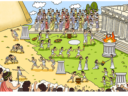 奥运会为主题的绘本创作