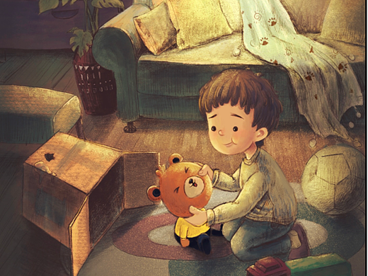 「已出版」的一些儿插和线稿