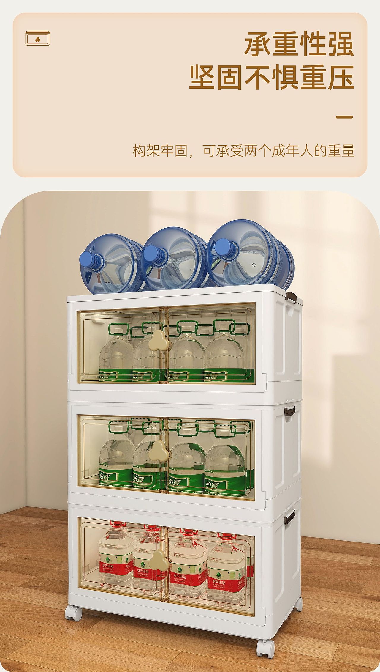 衣柜透明折叠【电商详情/渲染建模/家居收纳/日用百货