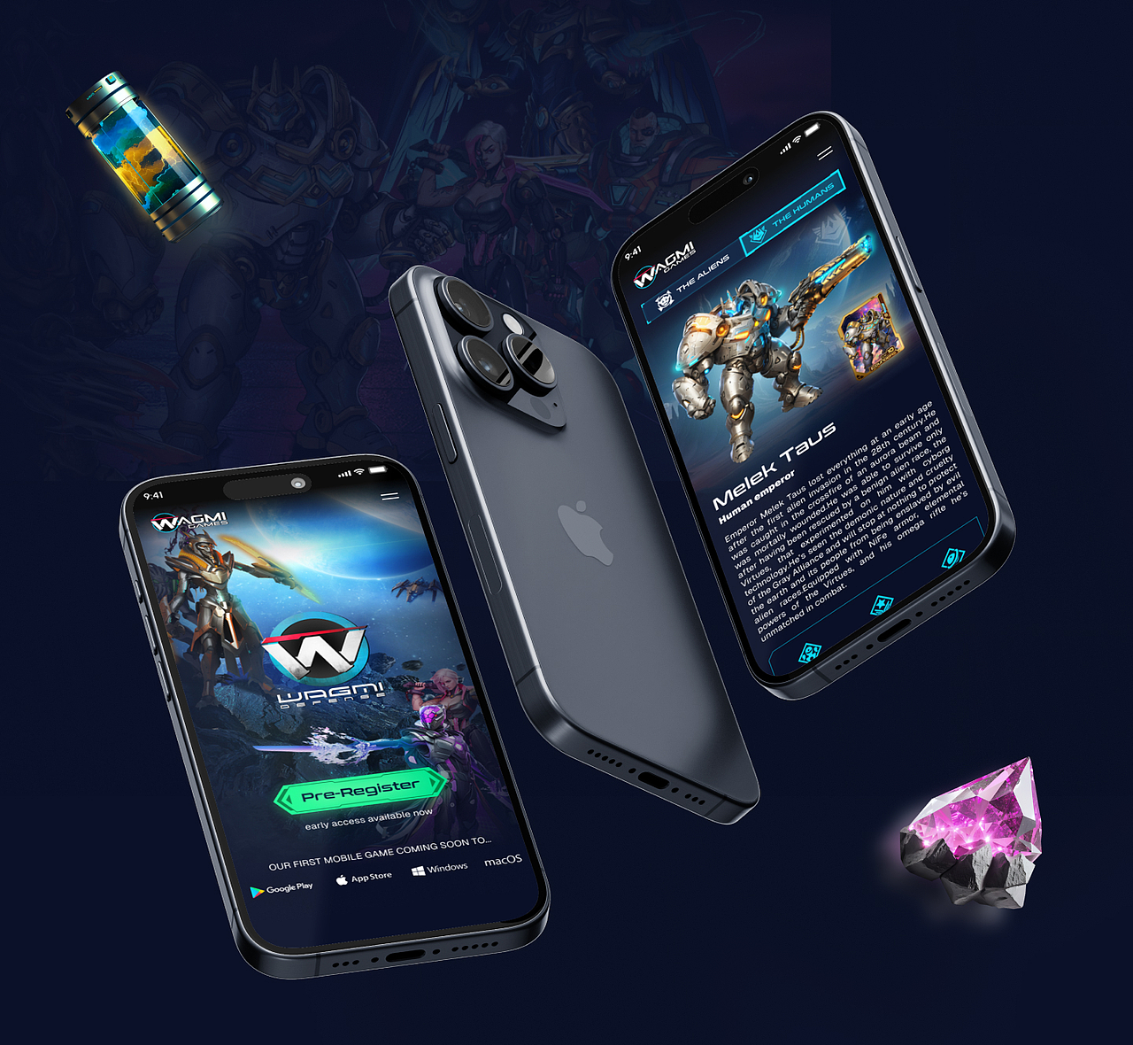 Web3游戏官网设计-WAGMI Defense（图ZMzcxMjY1MjAw） - 游戏/娱乐 - 站酷设计师DECADE绑架涩谷原创素材 - 站酷ZCOOL