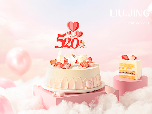 「桃」你喜欢—520蛋糕