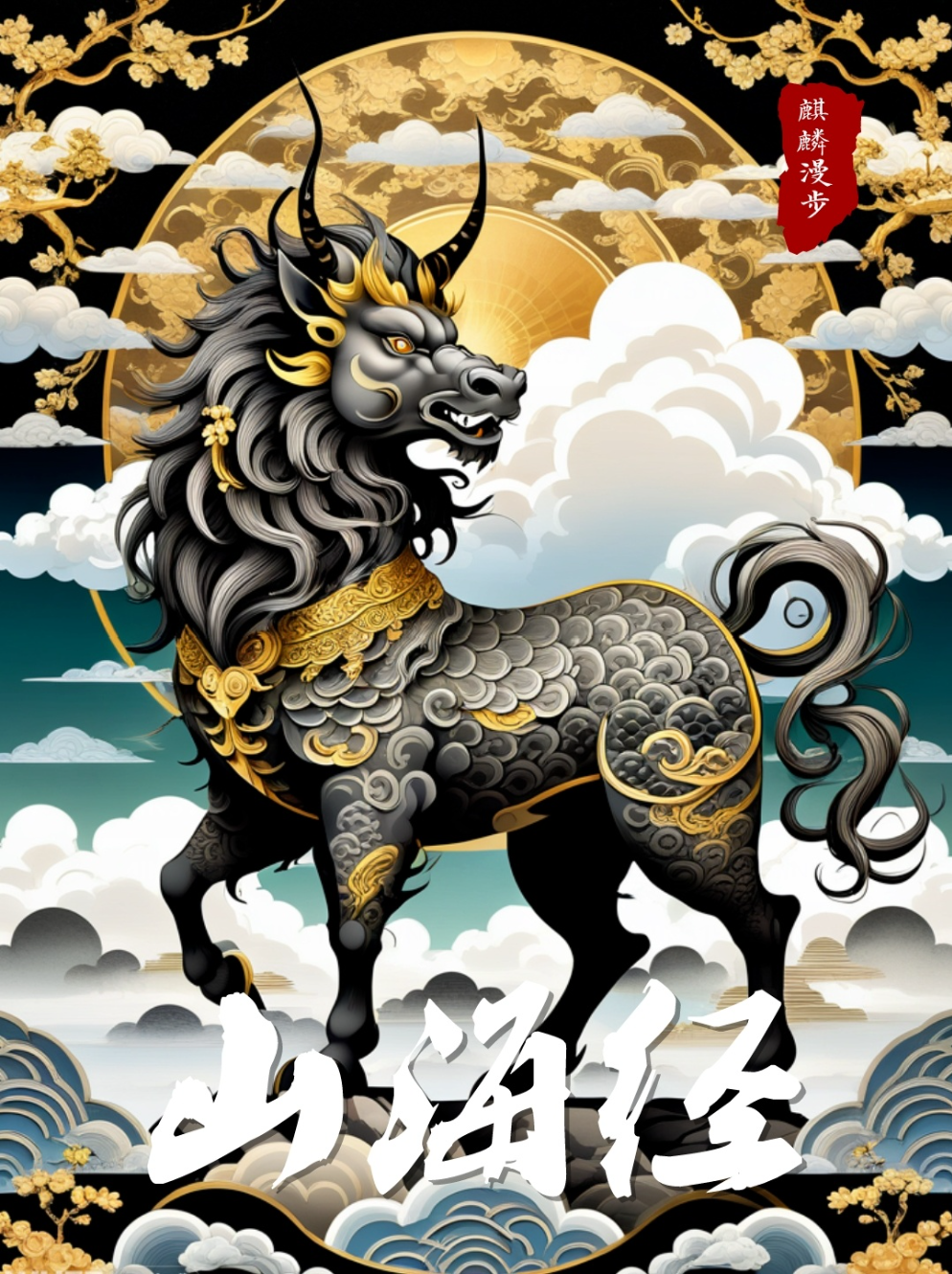 WHEE见山海经 - AI动态海报设计（图ZMTQ4MTg1NDA=） - 教程 - 站酷设计师Contra实验编程原创素材 - 站酷ZCOOL