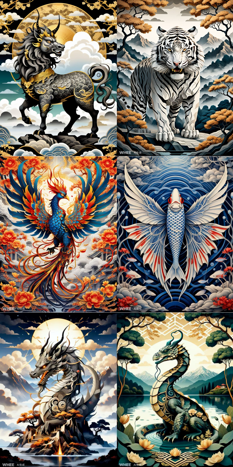 WHEE见山海经 - AI动态海报设计（图ZMTQ4MTg1NzY=） - 教程 - 站酷设计师Contra实验编程原创素材 - 站酷ZCOOL