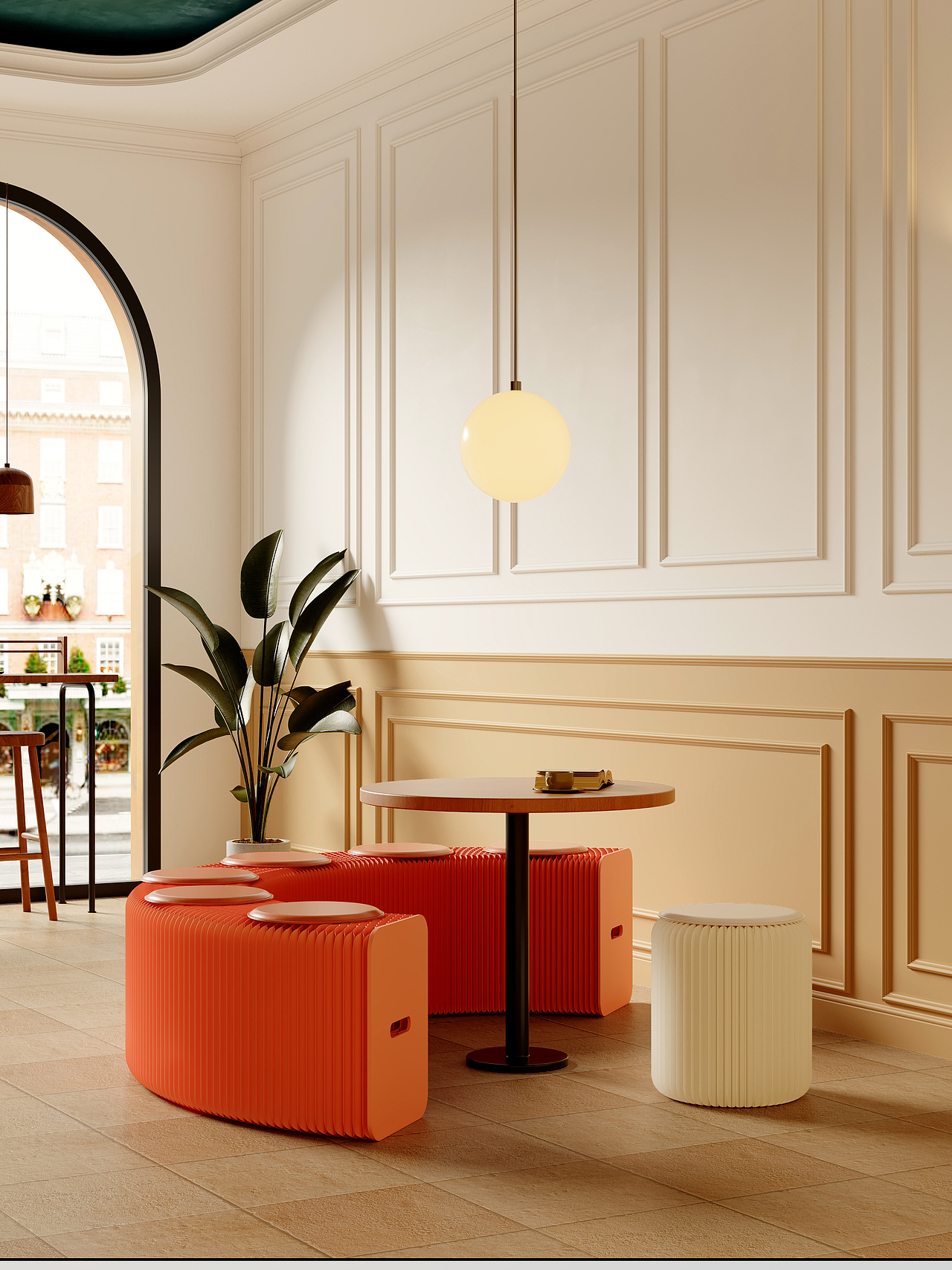 十八纸——风琴长凳