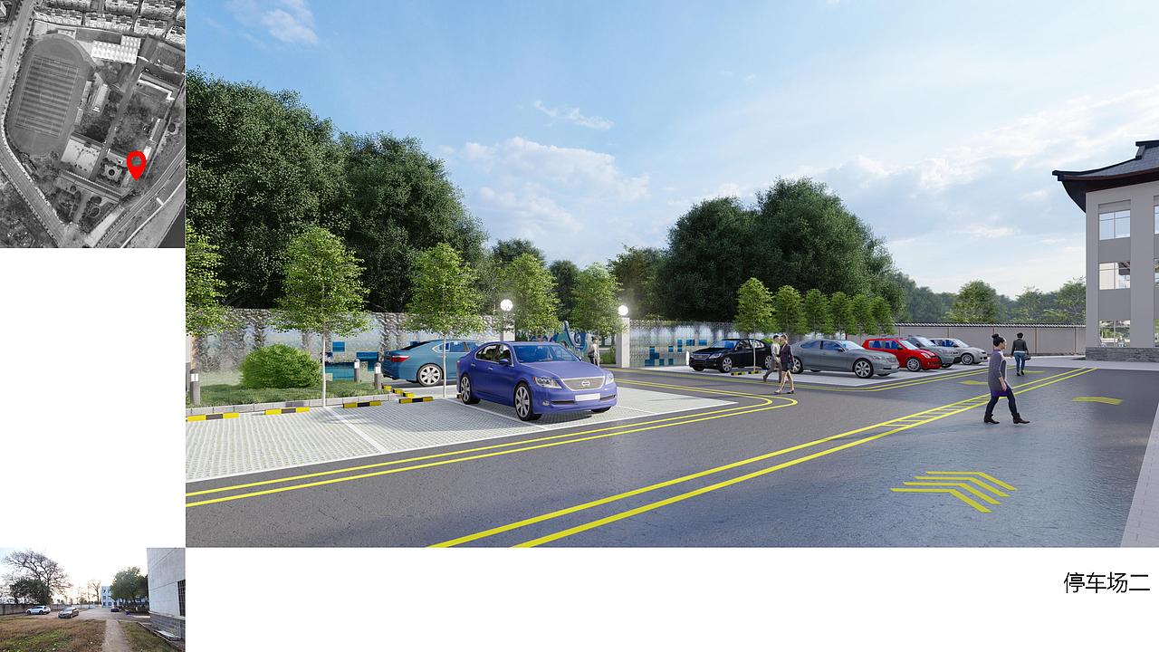 峡江二中景观改造设计