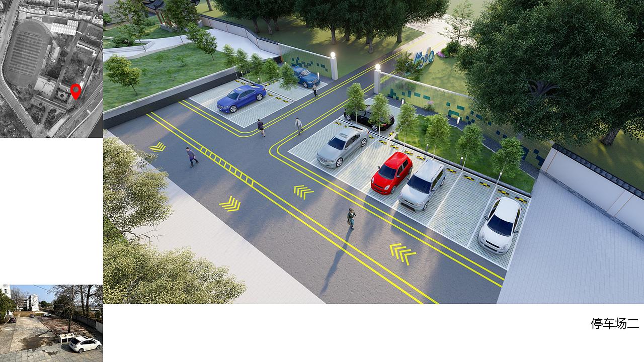 峡江二中景观改造设计