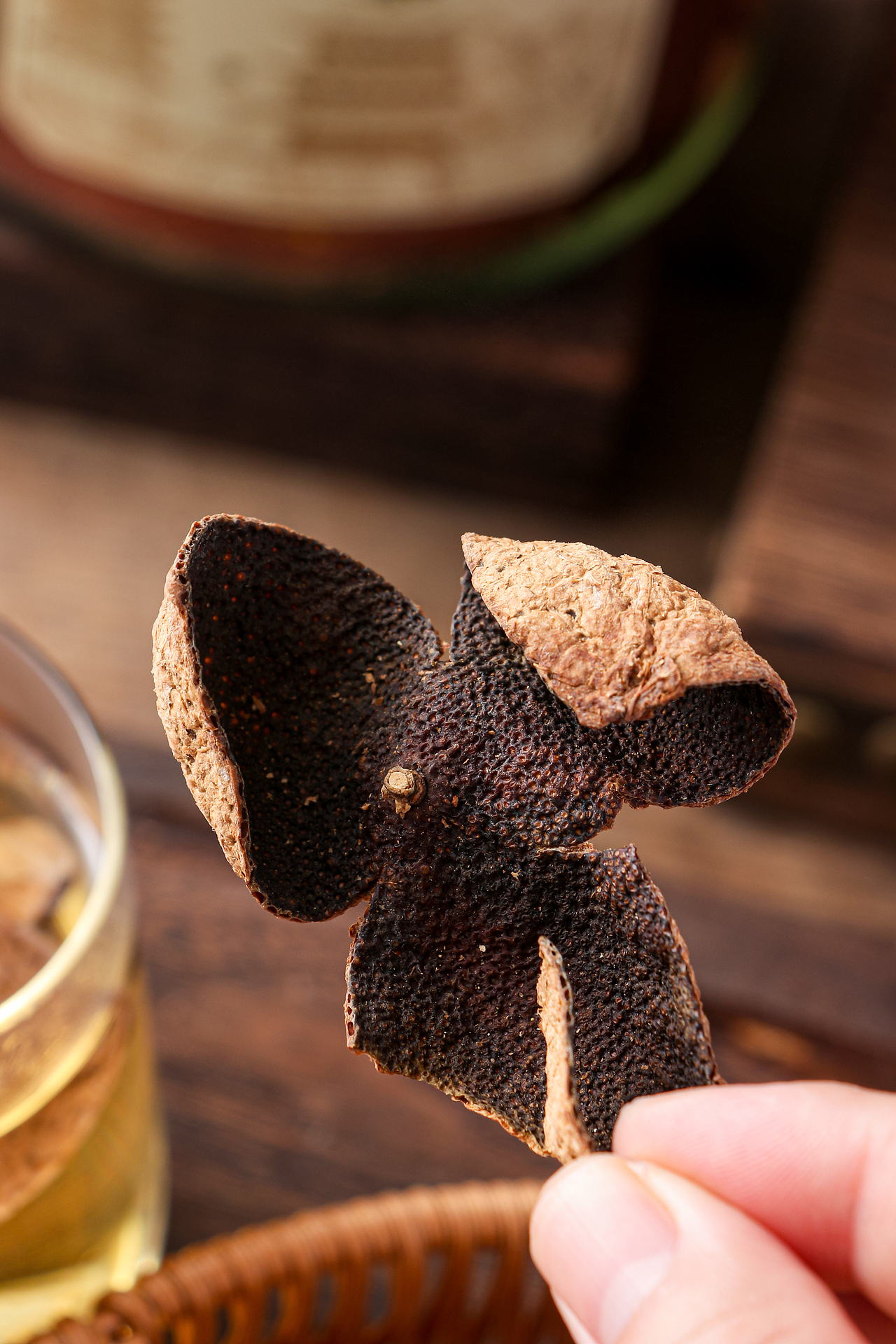 新会陈皮10年老陈皮干泡茶新会道地特产橘子皮桂皮滋补