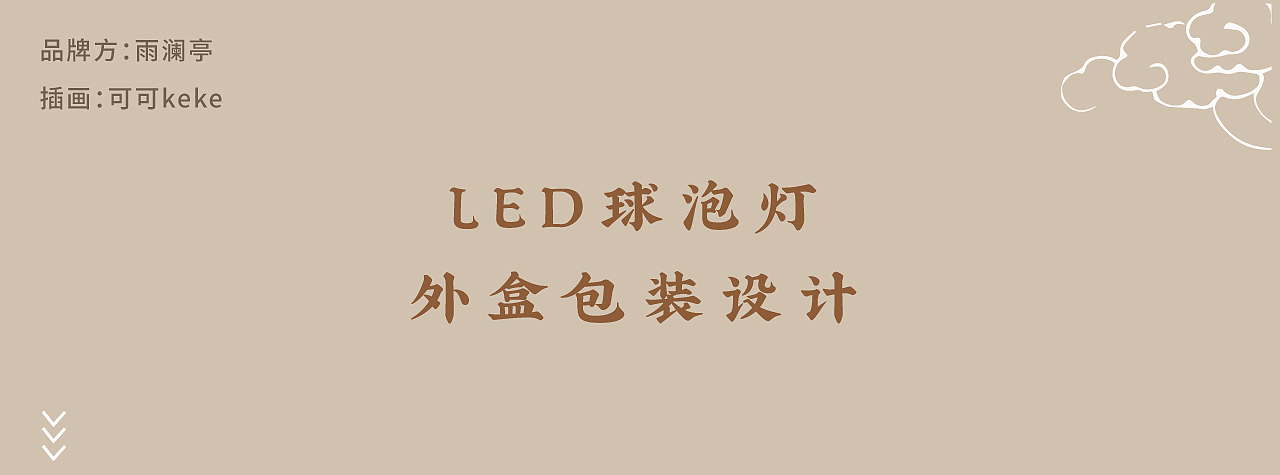 LED球泡灯外盒包装