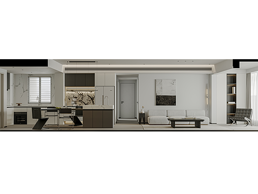 现代极简客餐厅丨近期表现