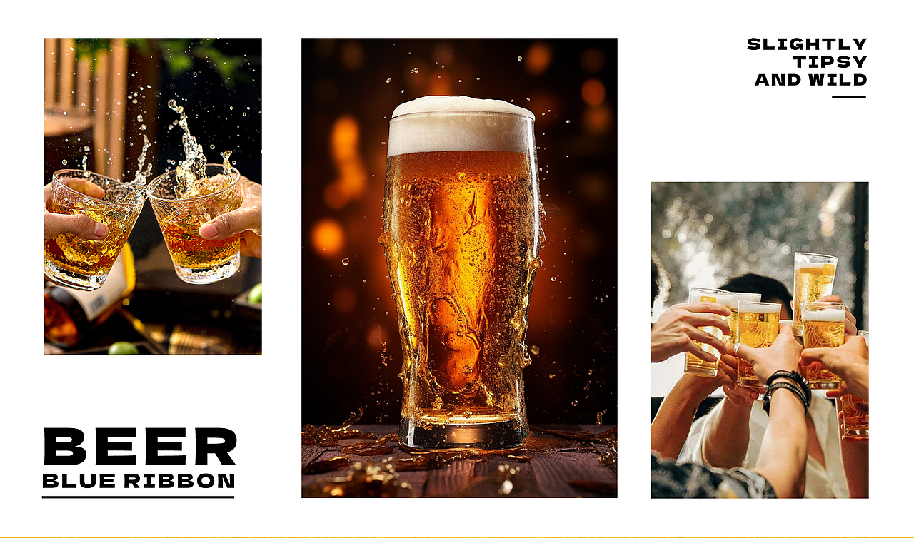 【包装设计】X 蓝带将军啤酒丨野性微醺（图ZMzcxMjk0NTUy） - 包装 - 站酷设计师魂魄HUNPO原创素材 - 站酷ZCOOL