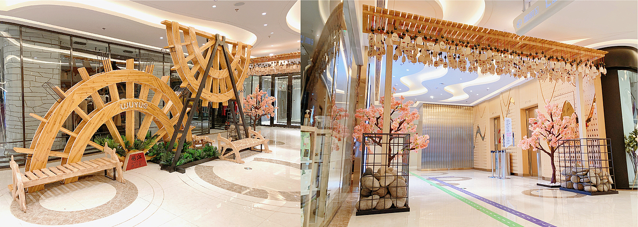 2018年昆明吾悦广场开业美陈——《一层一景》（图ZMzcxMzA1OTQ0） - 展陈设计 - 站酷设计师kukix原创素材 - 站酷ZCOOL