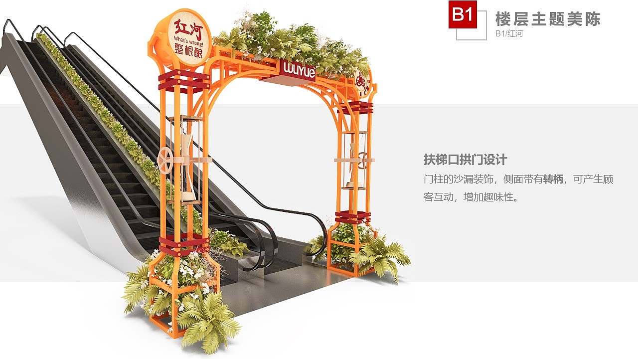 2018年昆明吾悦广场开业美陈——《一层一景》（图ZMzcxMzEzMTk2） - 展陈设计 - 站酷设计师kukix原创素材 - 站酷ZCOOL