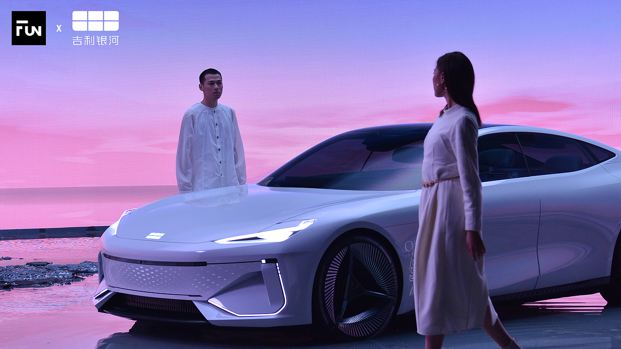 吉利银河概念车宣传片 xR虚拟拍摄的应用