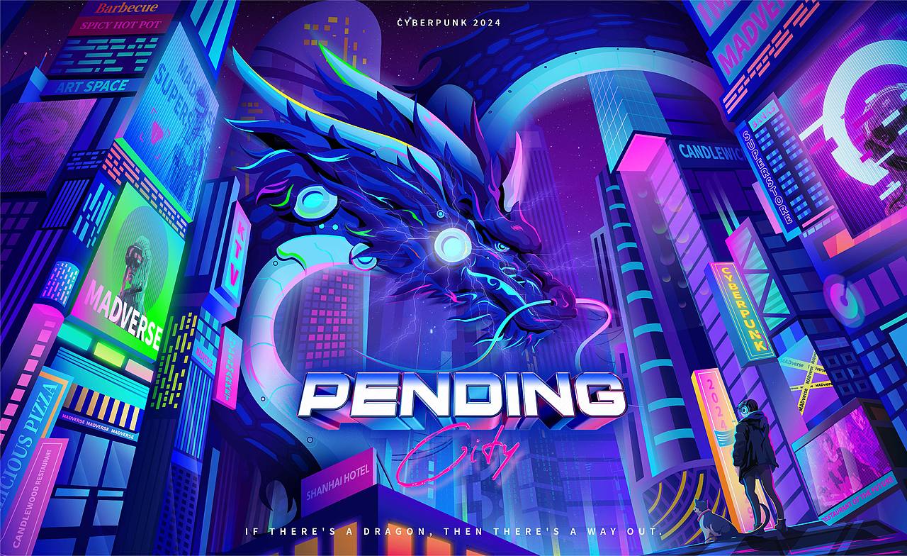 Cyberpunk-Pending City（圖ZMzcxMzIwNjUy） - 商業(yè)插畫 - 站酷設(shè)計(jì)師YUN帆原創(chuàng)素材 - 站酷ZCOOL