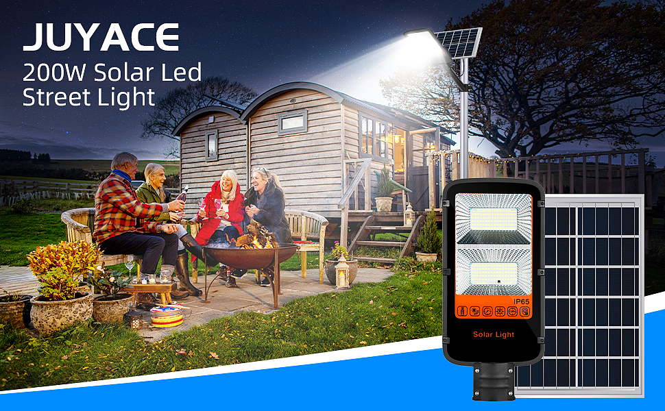 亚马逊设计案例分享—黑色太阳能路灯