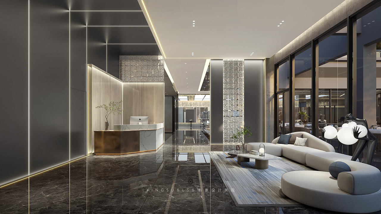 影素设计 • 三亚酒店效果图表现（图ZMzcxMzI3MTEy） - 酒店餐饮设计 - 站酷设计师影素室内设计原创素材 - 站酷ZCOOL