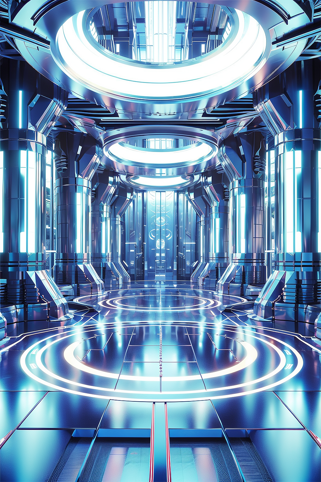 电商科技展台背景lora