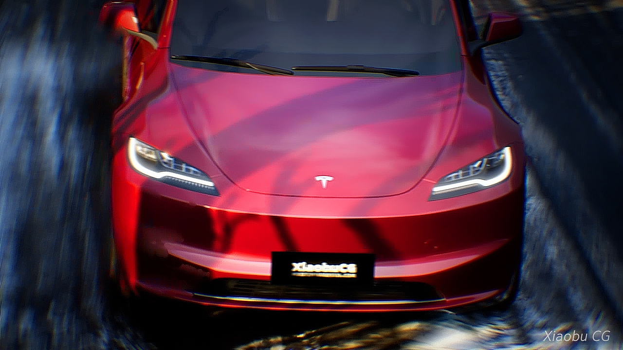 虚幻引擎5练习 Model Y焕新版（图ZMzcxMzMyMDY0） - 机械/交通 - 站酷设计师XiaobuCG原创素材 - 站酷ZCOOL