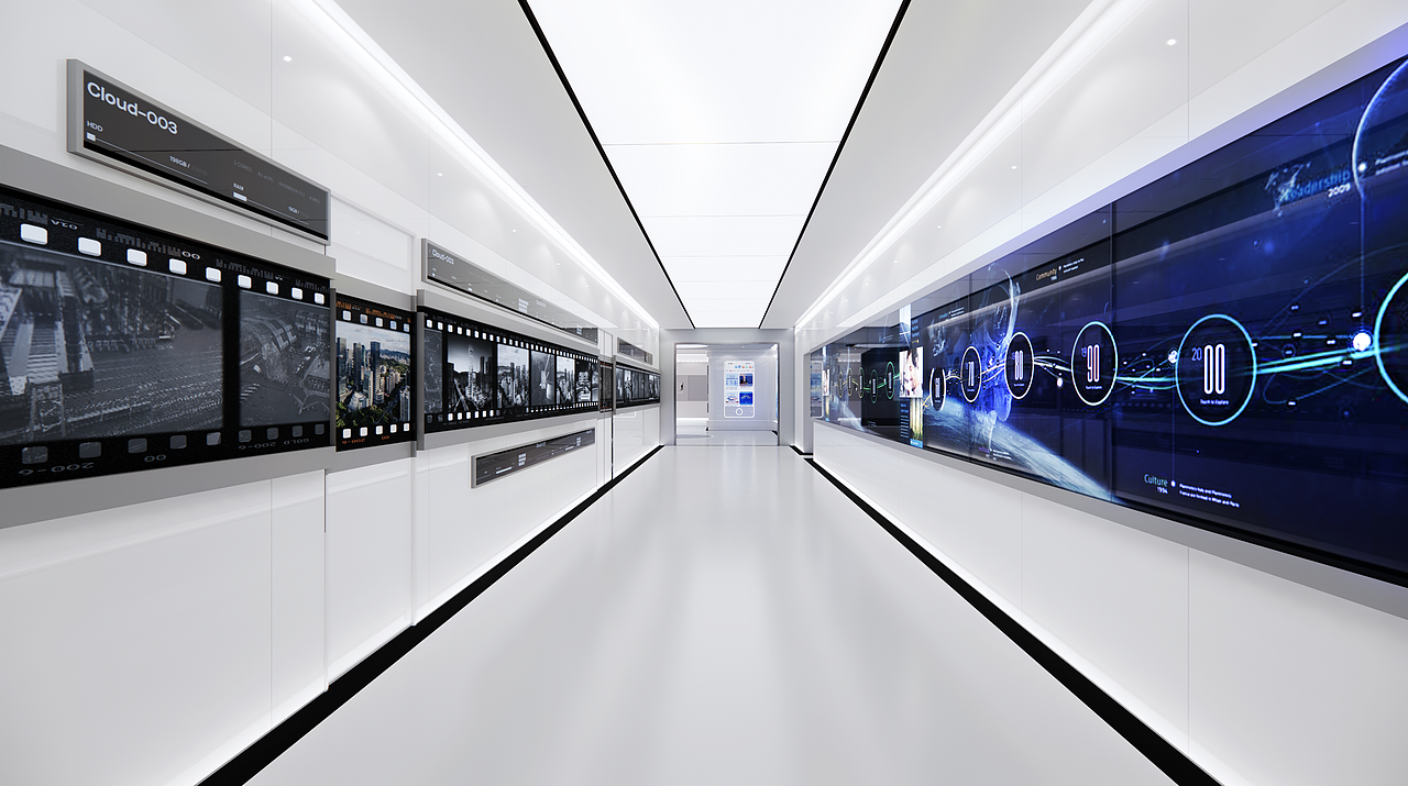 企业走廊展示设计方案