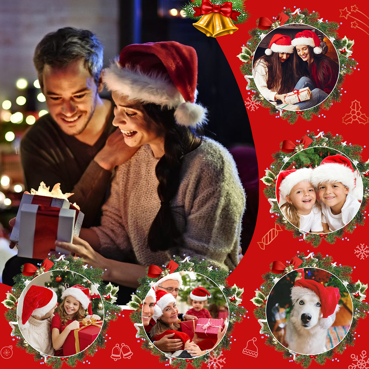 亚马逊-圣诞帽主图