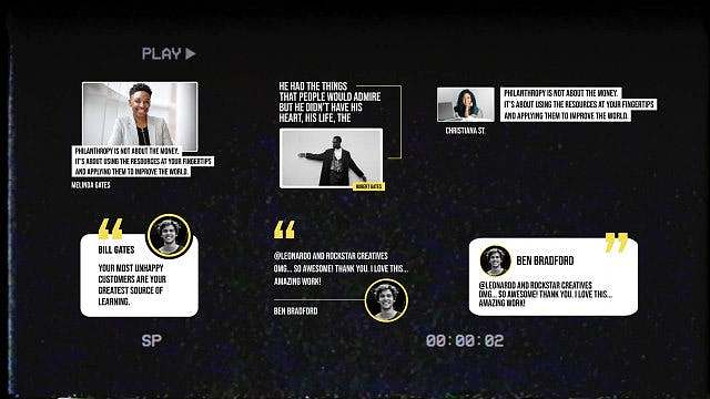 AE模板|优雅动态行情标题介绍品牌视频广告片头