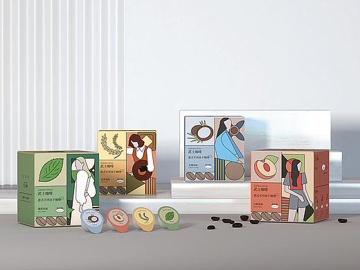 包裝設(shè)計 | 武士咖啡（個人主頁-ZNjExMDk1Njg=） - 包裝 - 站酷設(shè)計師西北之川原創(chuàng)素材 - 站酷ZCOOL