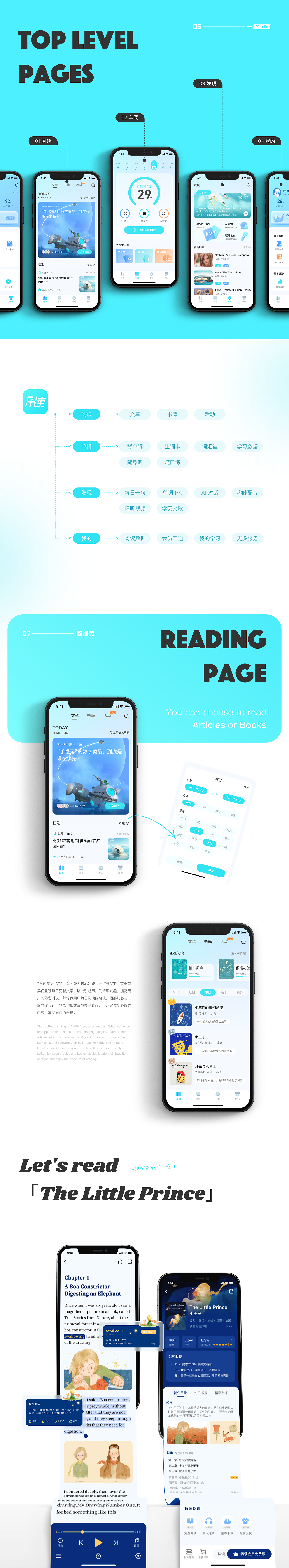 乐读英语-教育阅读类APP