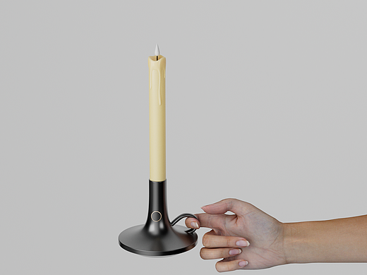 充电式托盘蜡烛灯Rechargeable tray candle light