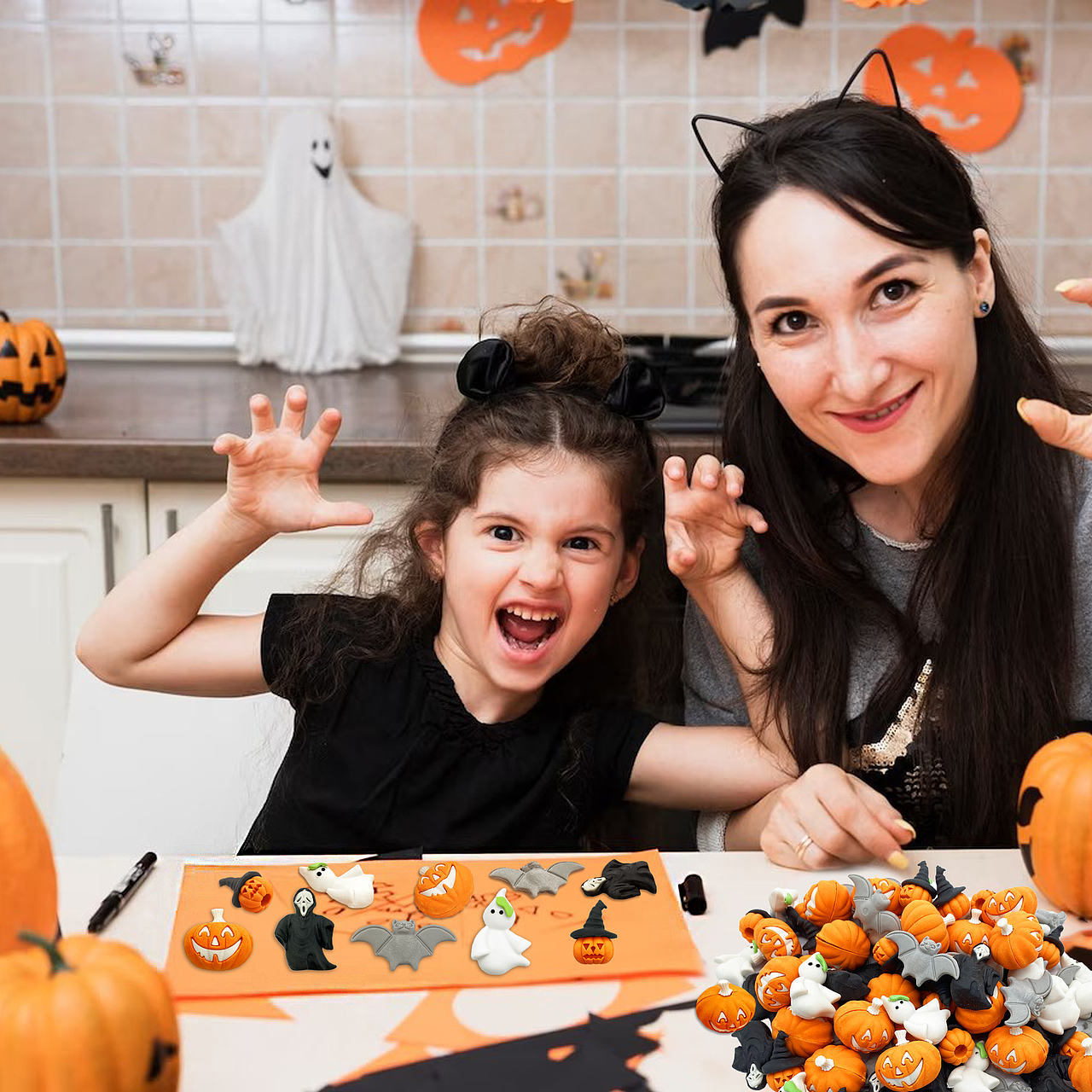 亚马逊-万圣节橡皮擦主图