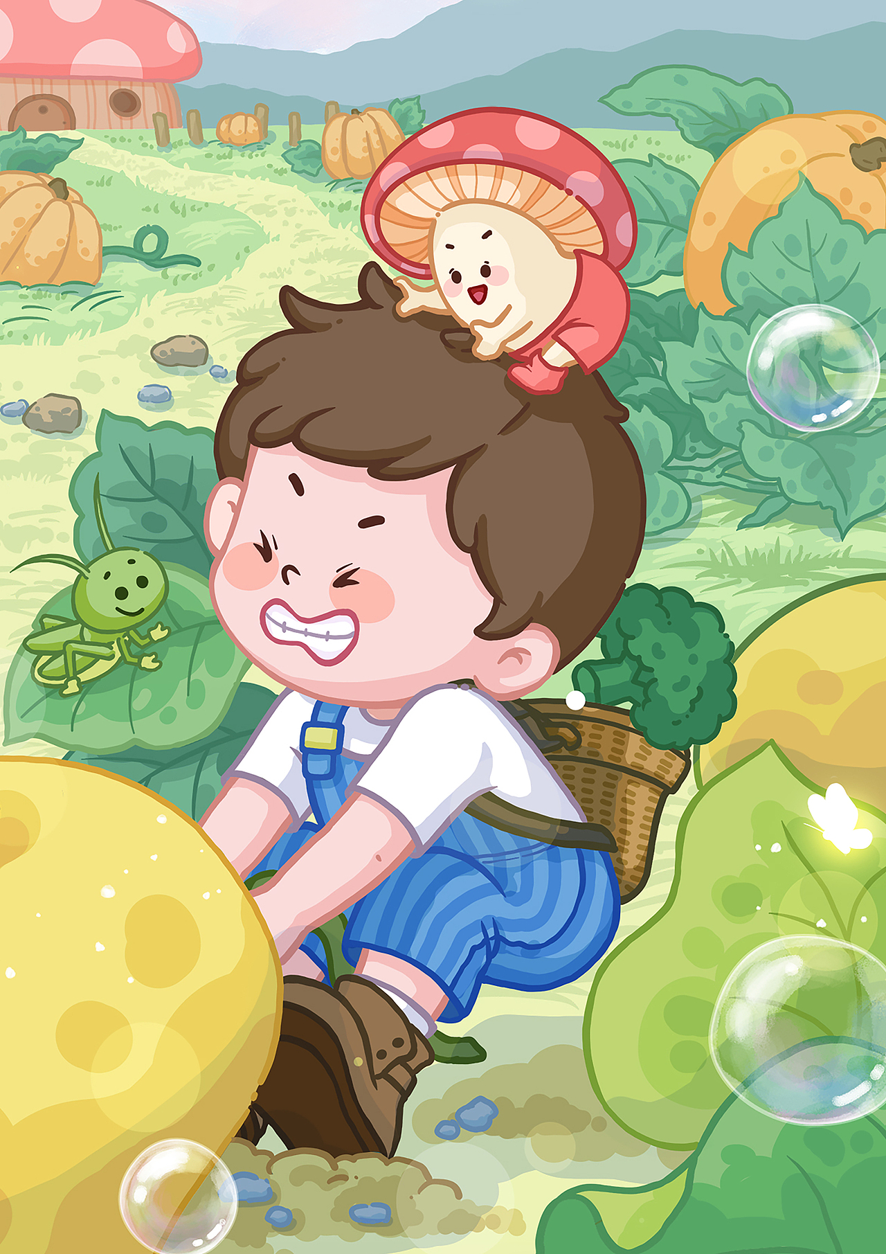 加油！阿物（圖ZMzcxMzU2MDY0） - 兒童插畫 - 站酷設(shè)計(jì)師pohhooi原創(chuàng)素材 - 站酷ZCOOL