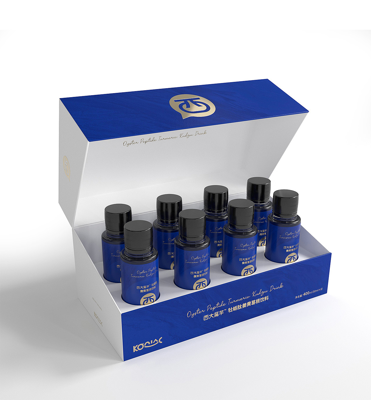 西大魔芋牡蛎肽姜黄葛根饮料